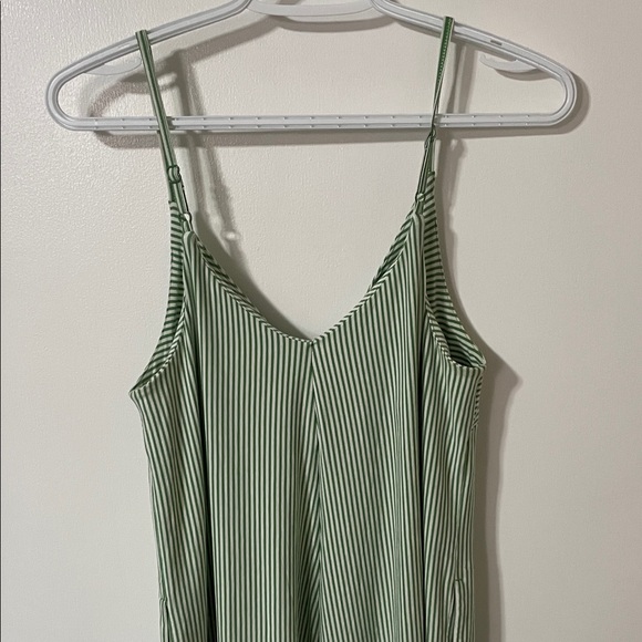Kit and Ace Green Striped Midi Dress Size XS - Picture 7 of 10